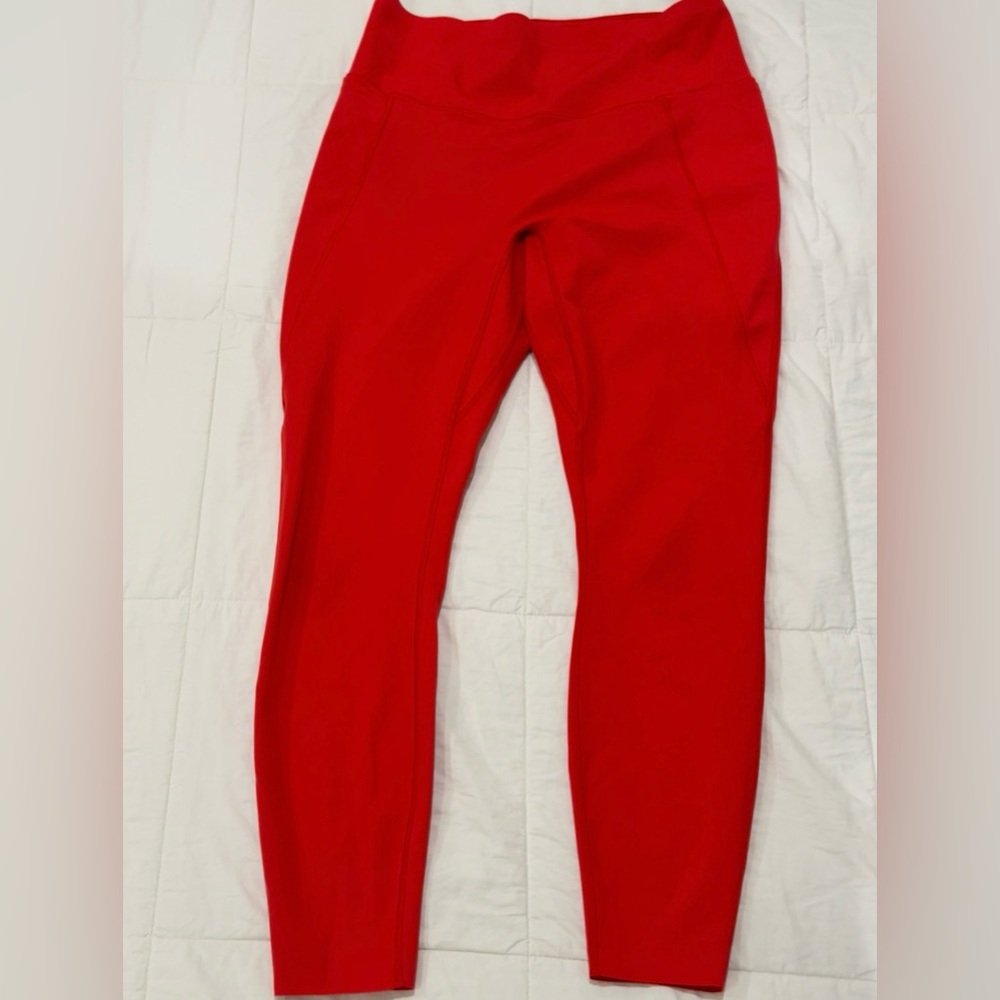 Nike Dri-FIT Red Leggings